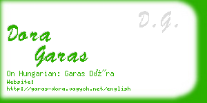 dora garas business card